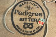 Large Pub advertisement "Pedigree Bitters" Sack