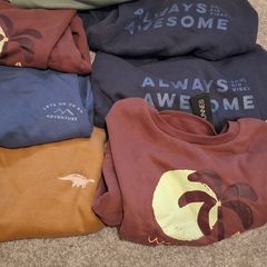 Bundle of Boys sweat shirts age 3-4 years