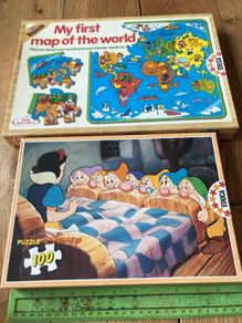 Vintage 1970's Children's Puzzles