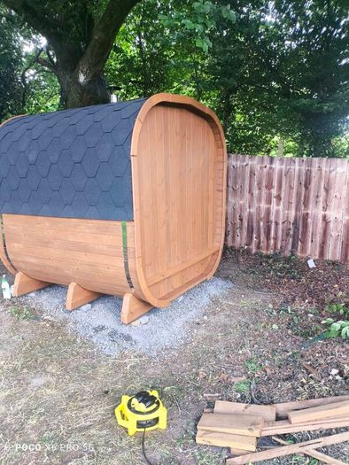 Cube sauna,/Barrel sauna