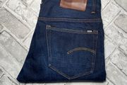 G-Star Raw 3301 Loose Fit Mens W30 L29 Dark Blue Jeans