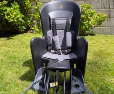 Polisport Bilby Rear Child Bike Seat Black & Grey