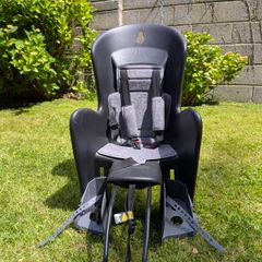 Polisport Bilby Rear Child Bike Seat Black & Grey