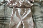 Girls two piece suit 9/12 mths