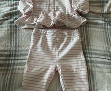 Girls two piece suit 9/12 mths