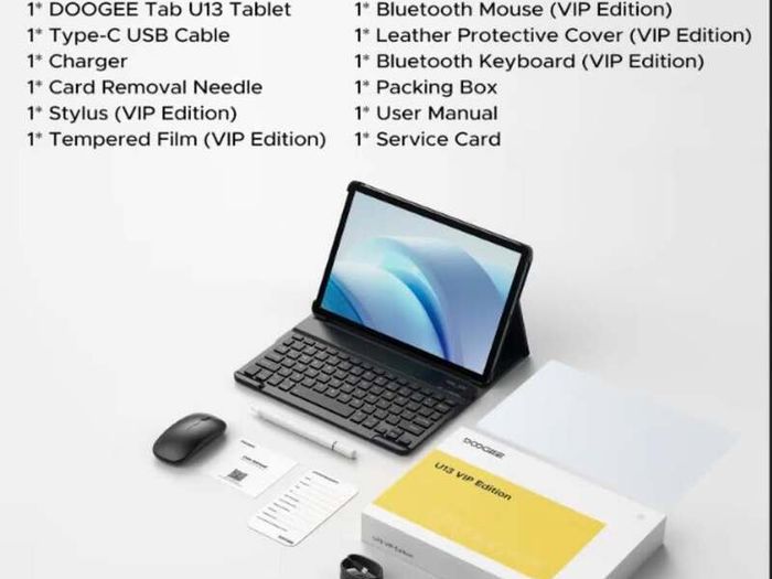 Tablet Doogee Brand New U13 Vip Edition 13" Android 16