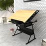New Drawing Table with Stool Image 7