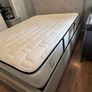 King size bed and mattress Image 2