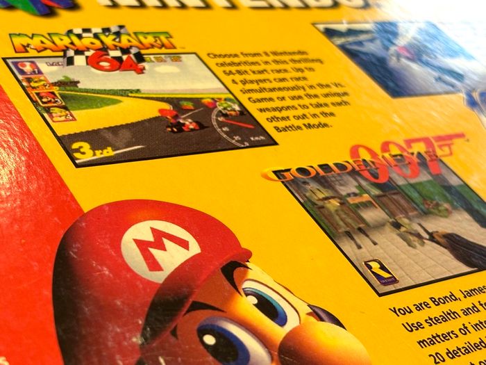 Nintendo N64 Mario Edition Console - Boxed