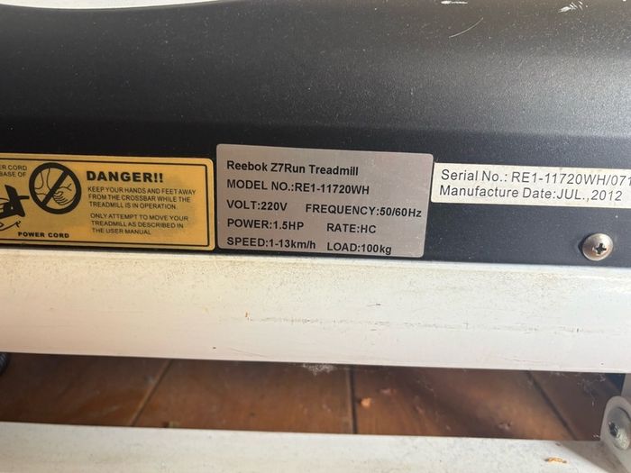 Treadmill Reebok
