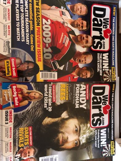 27 Darts Magazines We love darts