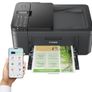 4-in-1 Inkjet Photo Printer A4 Print, Copy, Scan, Fax, Wi-Fi - ADF, Auto 2 Sided-Print - PIXMA Print Plan Compatible Suitable for Home Office Print Image 3