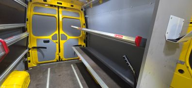 Van folding shelves vw crafter 2019