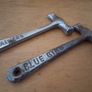 2 antique Toffee Hammers Blue Bird and Walkers Image 4