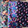 Four Pieces of Stretchy Colourful Fabric Image 6