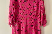 Avoca Anthology Pink Horse Print Tunic Dress UK 12