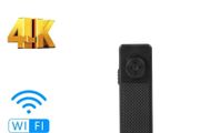 IP Wireless cam Wifi Mini camera FULL HD 4K video camcorder shirt button small P2P/AP monitor motion detection video H.264 recorder