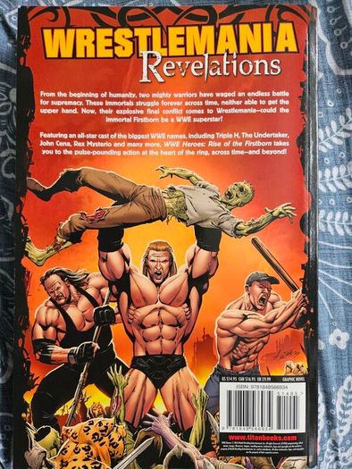 WWE wrestling graphic novel
