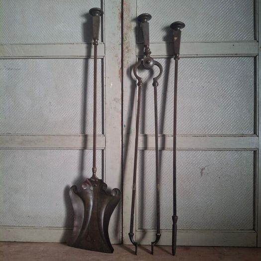Antique Fireside Irons