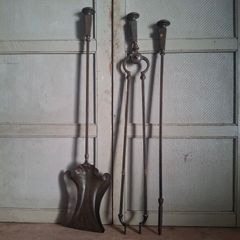 Antique Fireside Irons