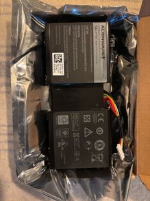 Alienware battery