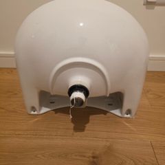 Pedestal Basin Sink Set White Ceramic, Excellent Condition