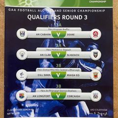 2016 Senior Football Championship Round 3 Qualifiers Programme