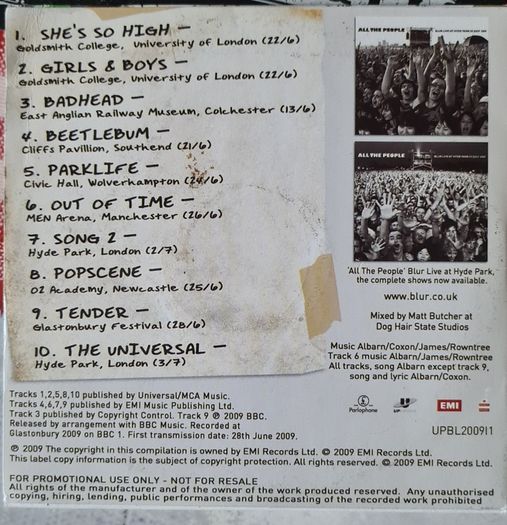 A collection of Music CD's for sale