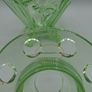 Sowerby Art Deco 1930 Green Glass Mercury Vase Image 5