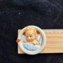 Goebel Hummel Porcelain Wall Plaque Lucky Fellow Baby Ladybug Limited Edition 500 Image 2