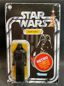 Star Wars The Retro Collection Darth Vader New Unpunched Action Figure