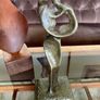 Abstract Modernist Bronze Mother and Child Sculpture Statue Figurine Image 6