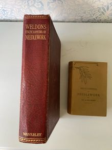 Two vintage books on NeedleWork
