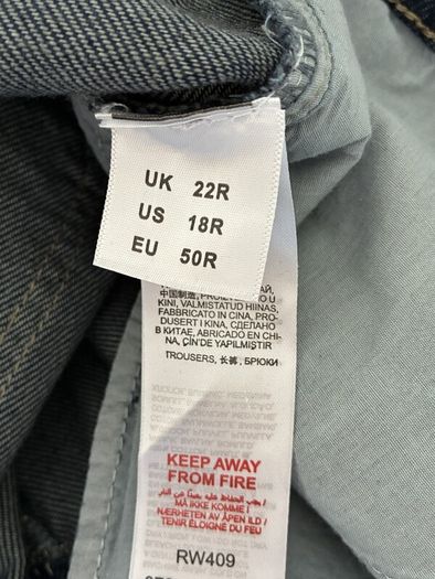Brand-new Ladies Simply Be Indigo Barrel Leg Jeans