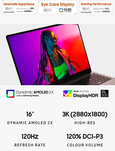 Samsung galaxy book 3 Ultra 16" 3K Oled