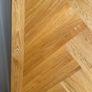 Herringbone Oak Dining Table, Ex Display Image 9