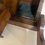 Edwardian oak/ brass  tantalus Original key . Spirits/ smokers caddy Image 4