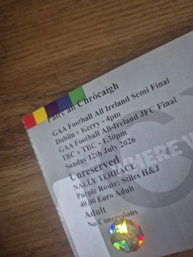 2 nally all ireland tickets