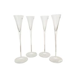 Four Lsa International Champagne Flutes
