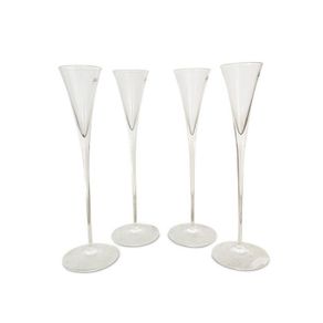 Four Lsa International Champagne Flutes