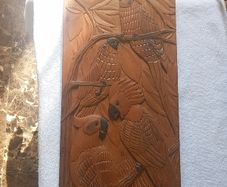 Frank Cosgrave wood carving