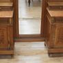 Antique French Oak Mirrored Dressing Stand Image 4