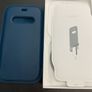 Apple IPhone 11 12 13 14 Pro Leather sleeve cover case  with MagSafe original Image 5