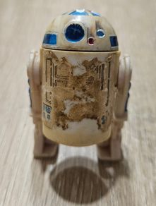 R2-D2 (R2D2) Vintage Kenner Star Wars 1977 Hong Kong