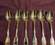 Set of 6 Ashford Spoons