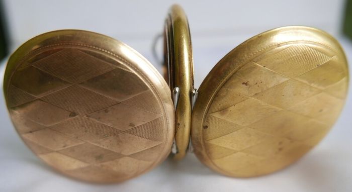 Vintage Antique Remontoir Ancre Pocket Watch Case