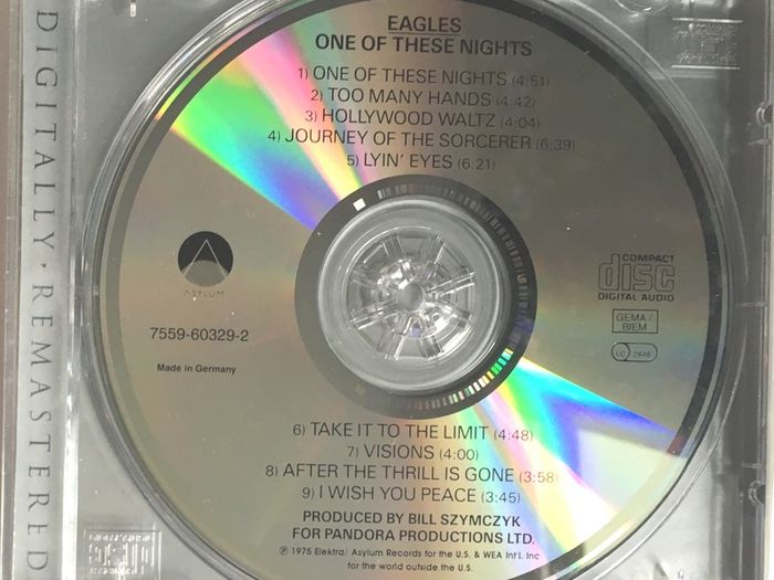 Eagles [1975] One Of These Nights (CD Album)
