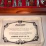 Newbridge Sterling Silver Cutlery Set with Wooden Case Image 2
