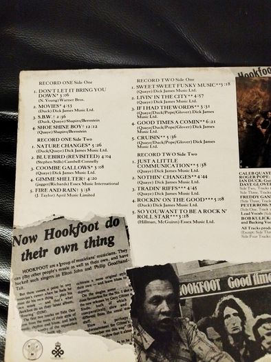 Hookfoot Headlines 2lp UK original comp