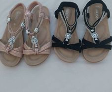 Girls Sandles 2pairs